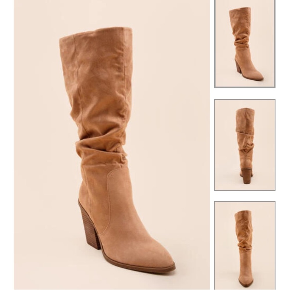 NEW! Dolce Vita Tan Suede Boots